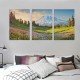 Shangniulu  Large Mountain Landscape Wall Art Beautiful Mount Rainier at Sunrise Scenery Picture Canvas Print National Park Poster Painting for Modern Home Living Room Decor Ready to Hang