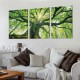 Shangniulu Forest Canvas Art, Green Wall Art Modern Rustic Natural plant Picture Print for Wall Decor, Landscape Artwork Home Living Room Framed Decoration Ready to Hang