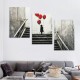 Shangniulu Canvas Wall Art For Bedroom Wall Decoration For Living Room Office Decor Black And White Abstract Wall Painting Kid Graffiti Street Pictures Artwork Girl Room Home Decor