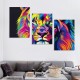 Shangniulu Animal Lion Pictures Wall Decor Art For Bedroom,Colorful Lion Canvas Wall Art Paintings for Living Room,Artwork Stretched and Ready to Hang